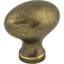 Egg 1 1/4" Length Oval Knob-19155386