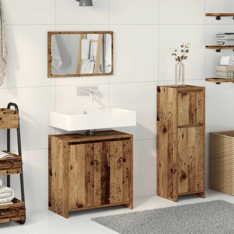 Bathroom Suite, Old Wood