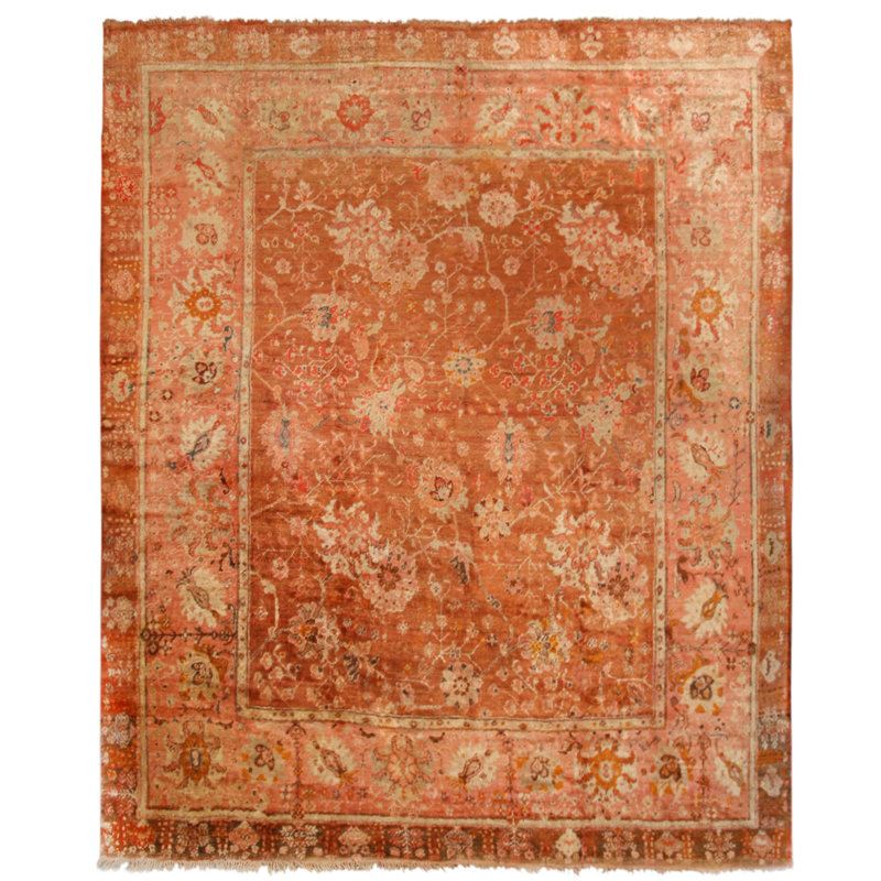 One-of-a-Kind 10'7" X 11'9" Hand Knotted Area Rug