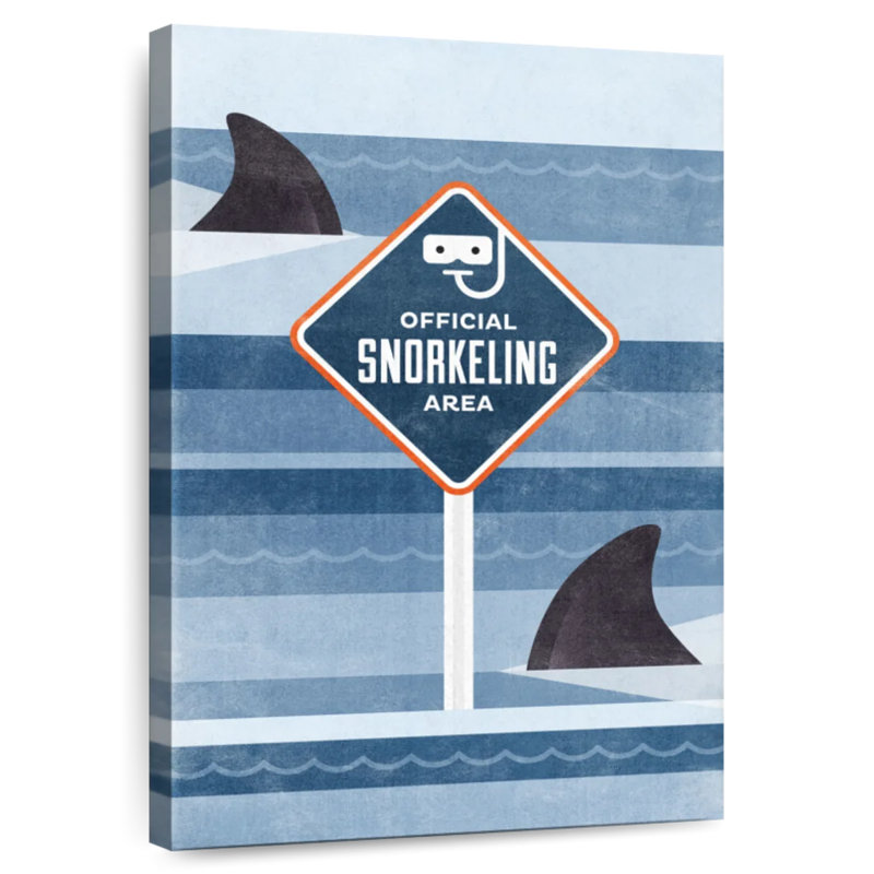 Senne Official Snorkeling Area, 51" H x 34" W