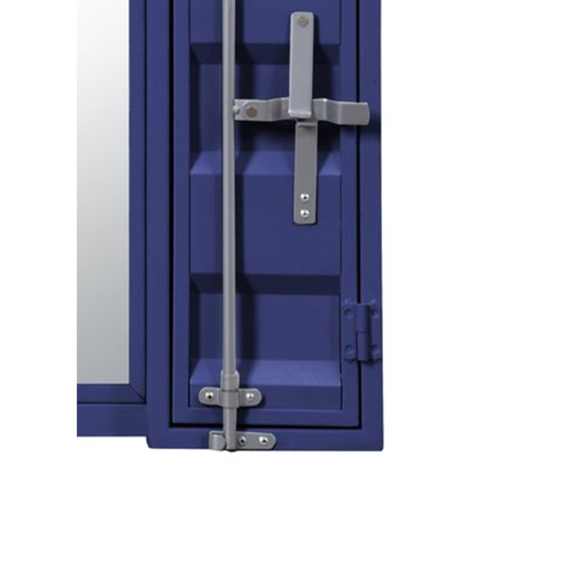 Miroir de salle de bain Cargo, Bleu