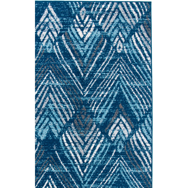 Brynlea Performance Chevron Rug, Rectangle 3' x 5'