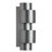 Steel Flush Mounted Ring Wall Sconce-538981713