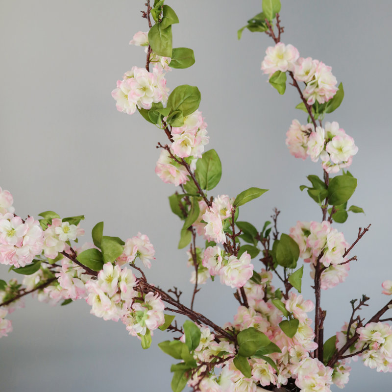 Artificial Cherry Blossom Faux Floral, Pink