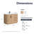 Cloverfield 42'' Single Bathroom Vanity with Cultured Marble Top-93496149-93496150