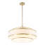 Lustre tambour 5 lumières à intensité variable 24 po Aasim-1935033653