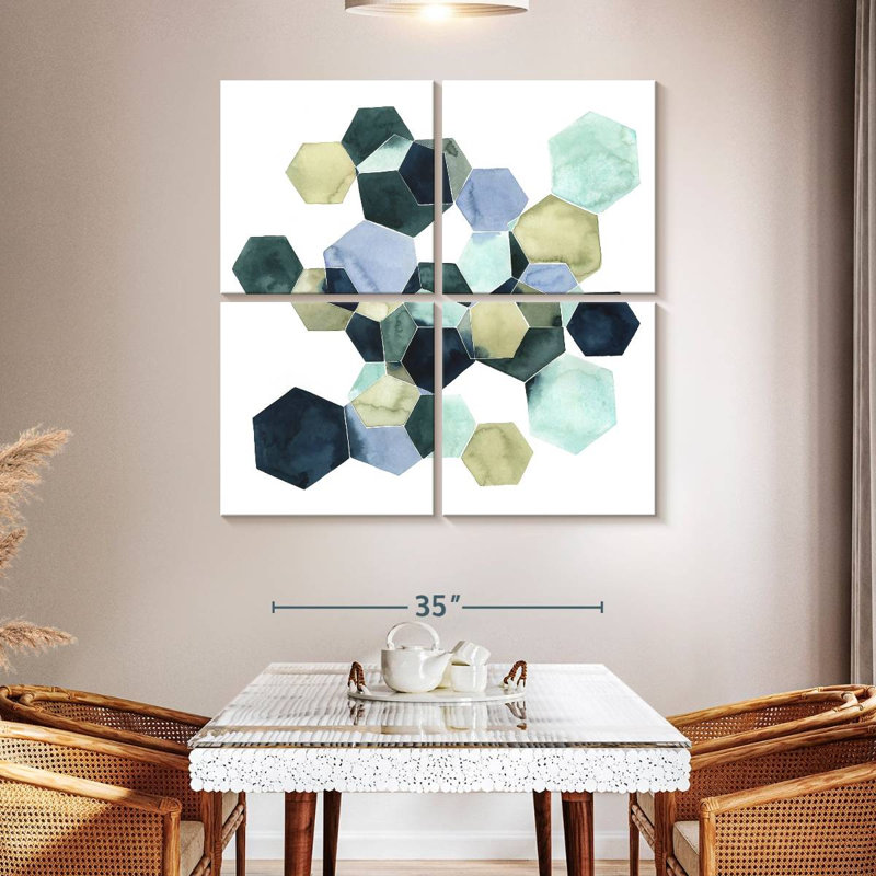 Crystallize I, 45" H x 45" W