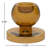 Geri 3.93" Glass Tabletop Tealight Holder-1518445015