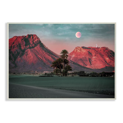 «Desert Canyon Landscape Warm Color Manipulation» par Ziwei Li - reproduction d'art