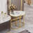 Pelaghia Marble Nesting End Table Sintered Stone Top