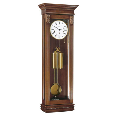 Derith Solid Wood Wall Clock