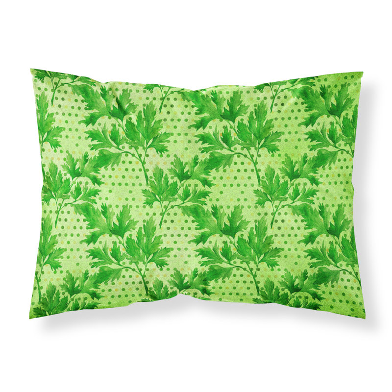 Taie d’oreiller aquarelle parsley