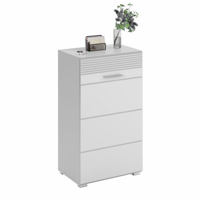 Linus 10 Pair Shoe Storage Cabinet