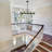8-Light Black - Gold Dimmable Chandelier