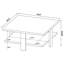 Runnion Mango Brown Square Coffee Table