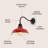 Manderfeld Iron Wall Light-289364207