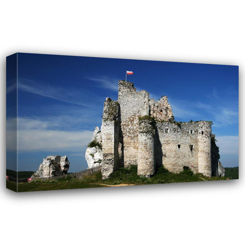 Mirow Castle, Poland, 15" H x 24" W