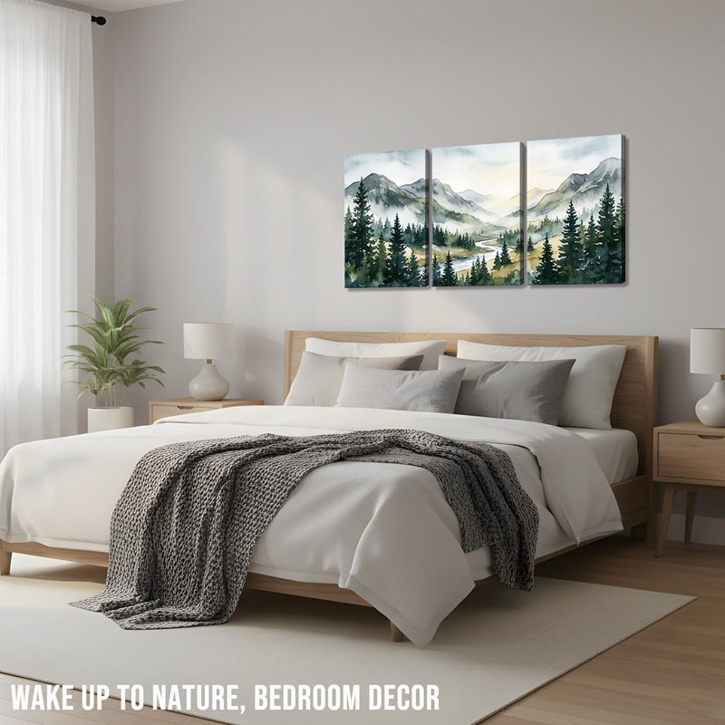 3 Piece Wrapped Canvas Print