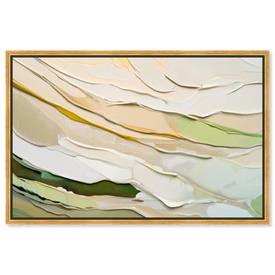 Art Remedy, bloc de couleurs sur toile abstraite Mossy Glen