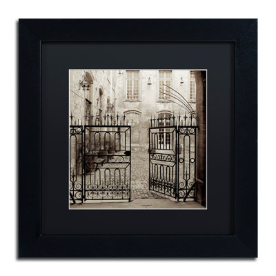 Alan Blaustein, «Avignon II», reproduction de photo encadrée