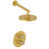 Brushed Gold/Brushed Nickel