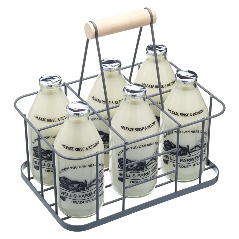 Living Nostalgia Wire 6 Bottle Carrier