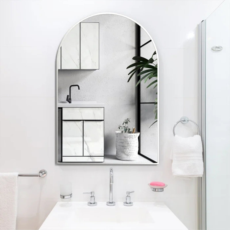 Miroir de salle de bain 20x30, Argent argent, 30 po x 20 po