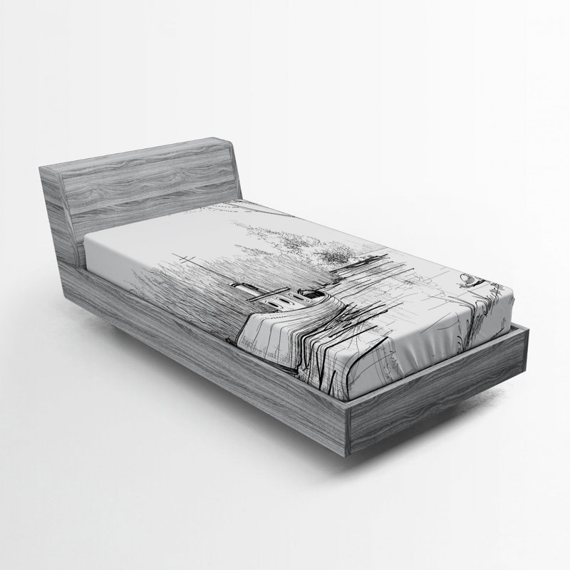 Drap ajusté nature, Simple TG