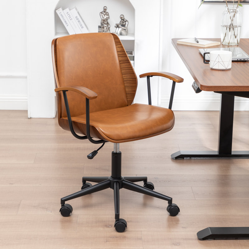 Chaise de bureau Bryonie, Brun