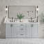 ARIEL Kelly 73 Double Sink Bathroom Vanity with Pure Quartz Top-1742192967-1698108944-1698108945