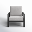 Townsend Powder Coated Aluminum Outdoor Lounge Chair