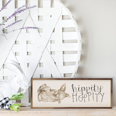 Hippity Hoppity Bunny - blanc