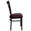 Chaise de restaurant en métal Prompton-1995903644