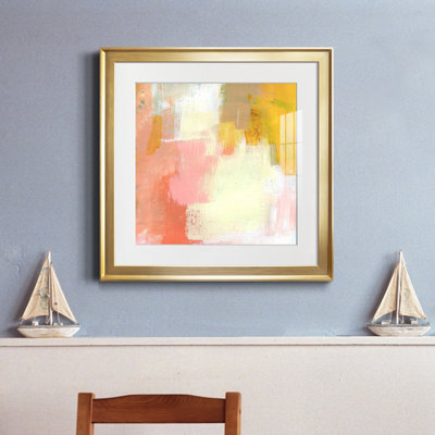Yellow And Blush I " Yellow And Blush I "