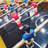 Yellow + Black Rectangular Aluminium Alloy Foosball Tables