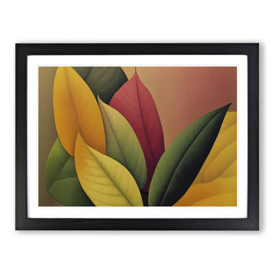 Refined Leaf - Single Picture Frame Painting