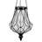 Exhart Solar Hanging Lantern with Looping Pattern-49916210