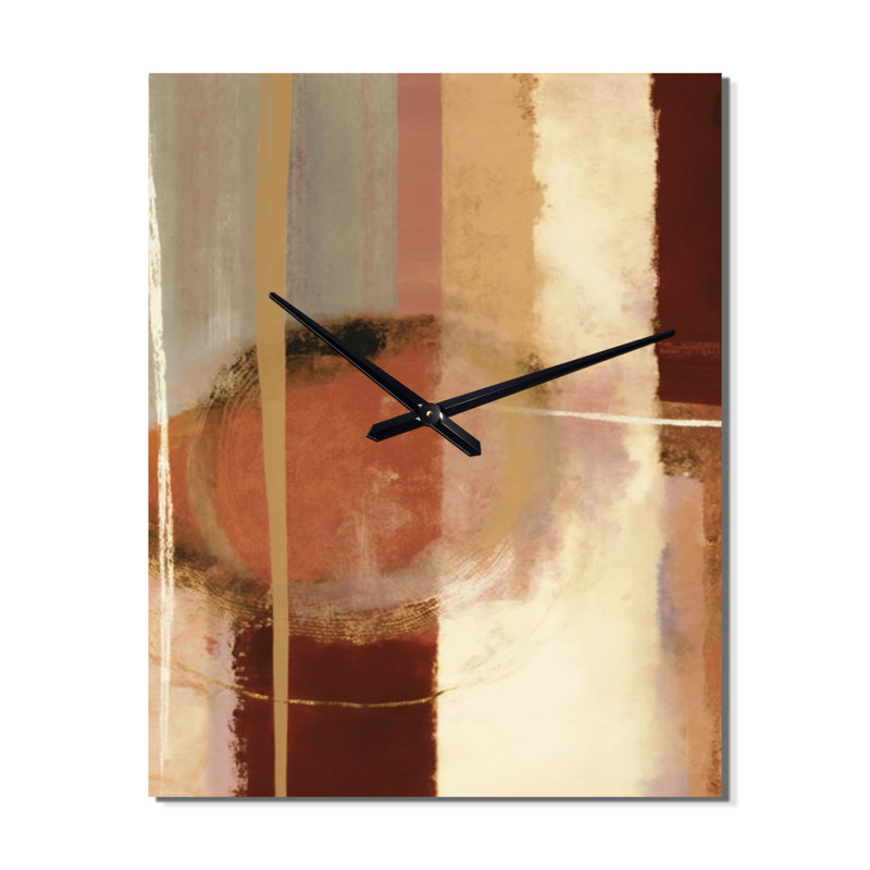 Jaxzan - Horloge murale abstraite, Petit