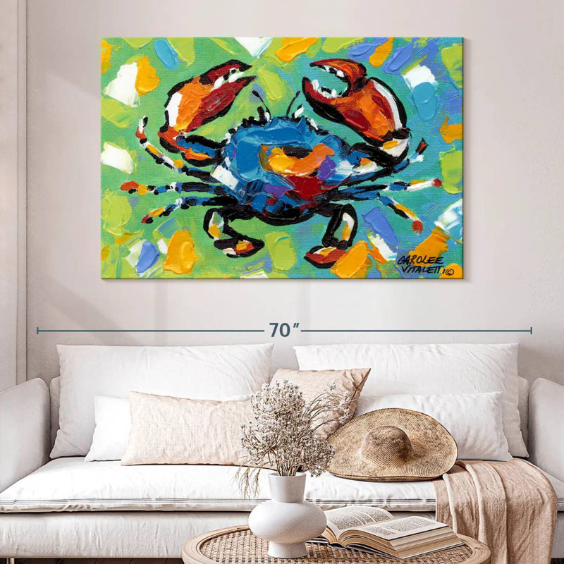 Crabe marin Brampt II, H 34 po x l 51 po