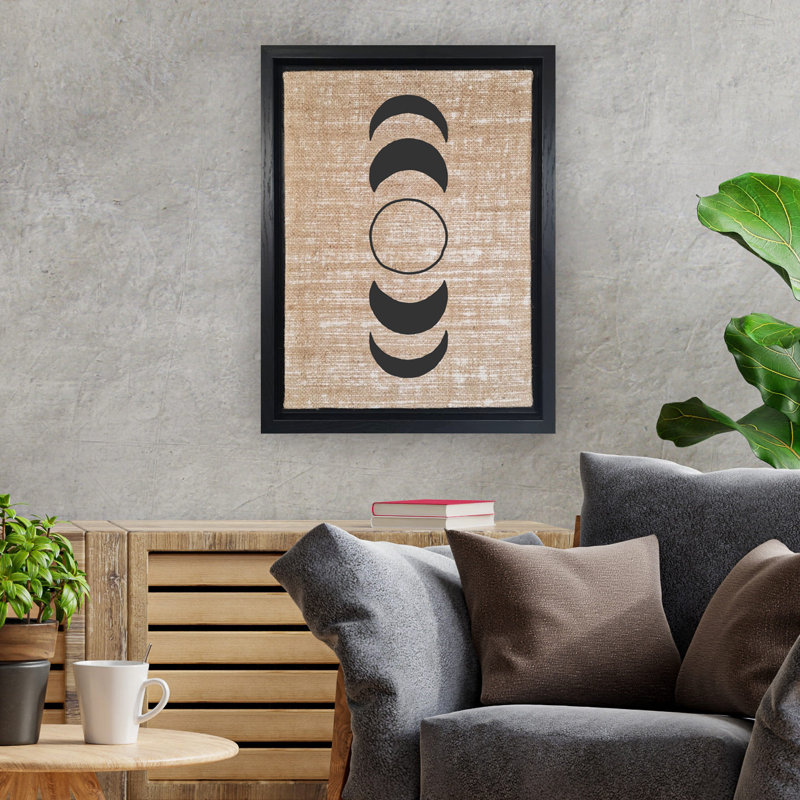 Decorative Canvas Painting, Black