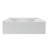 60" x 32" Alcove Soaking Acrylic Bathtub-55829712