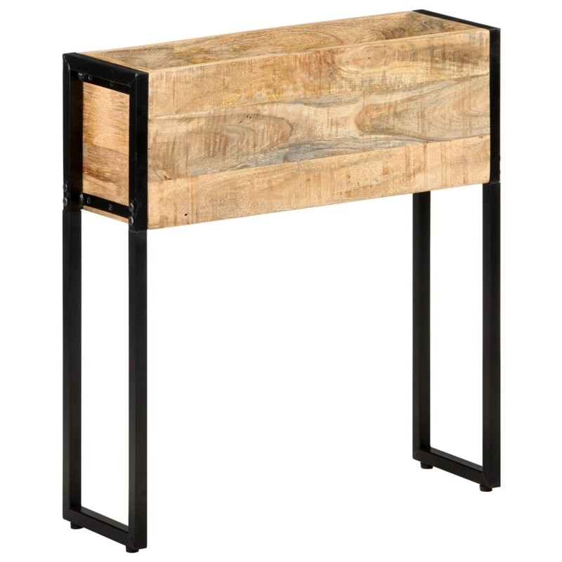 Jardinière en bois Janelis, Noyer, H 26,77 po x l 23,62 po x P 7,87 po