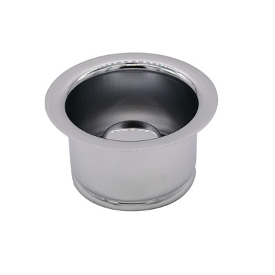 3-1/2" Extra-Deep Collar Kitchen Sink Waste Disposal Flange & Stopper
