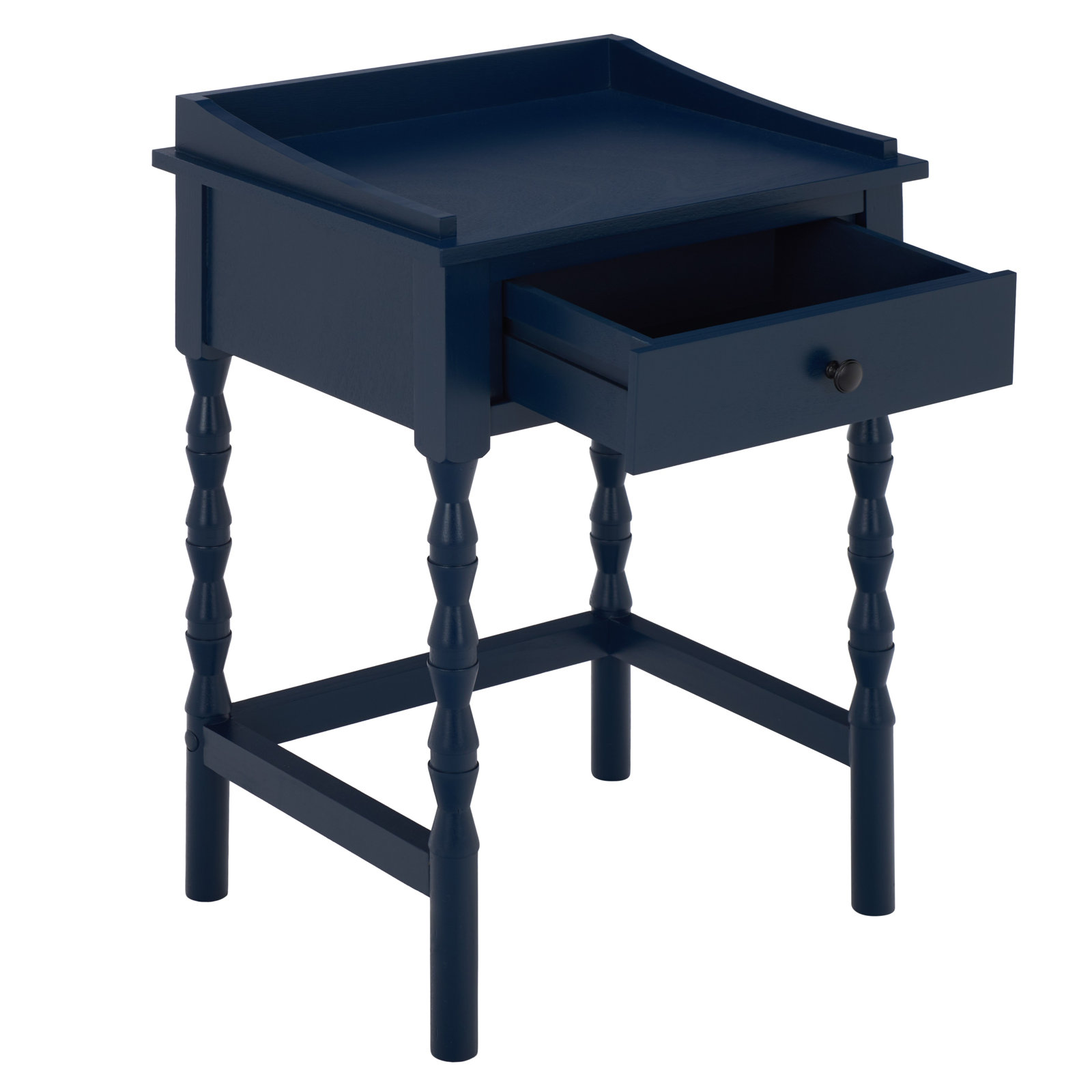 Queensland Accent Table, Ink Blue