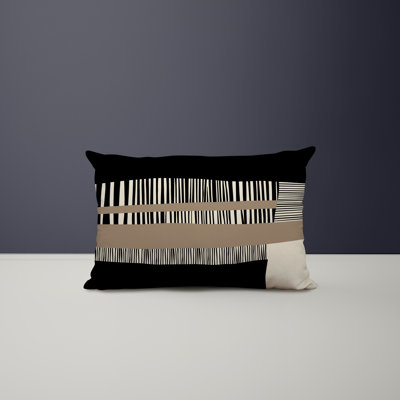 Chamu Polyester/Polyester Blend Lumbar Rectangular Indoor/Outdoor Pillow Cover & Insert