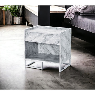 Table d'appoint Finition White