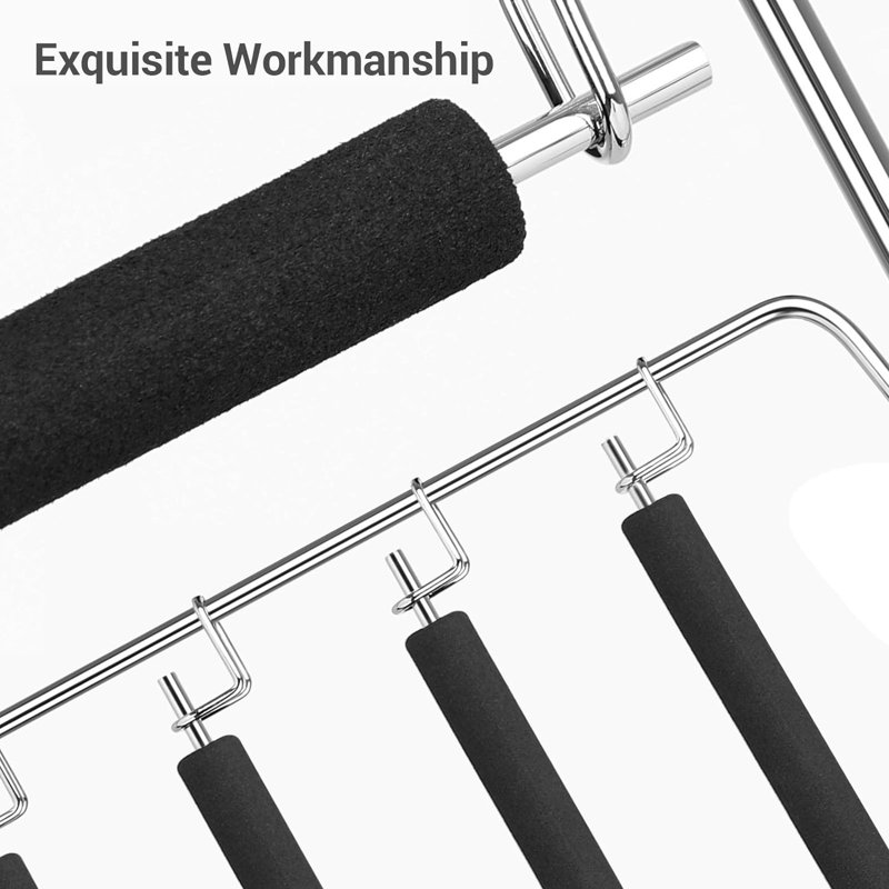 Nevaen Metal Non-Slip Cascading Hanger