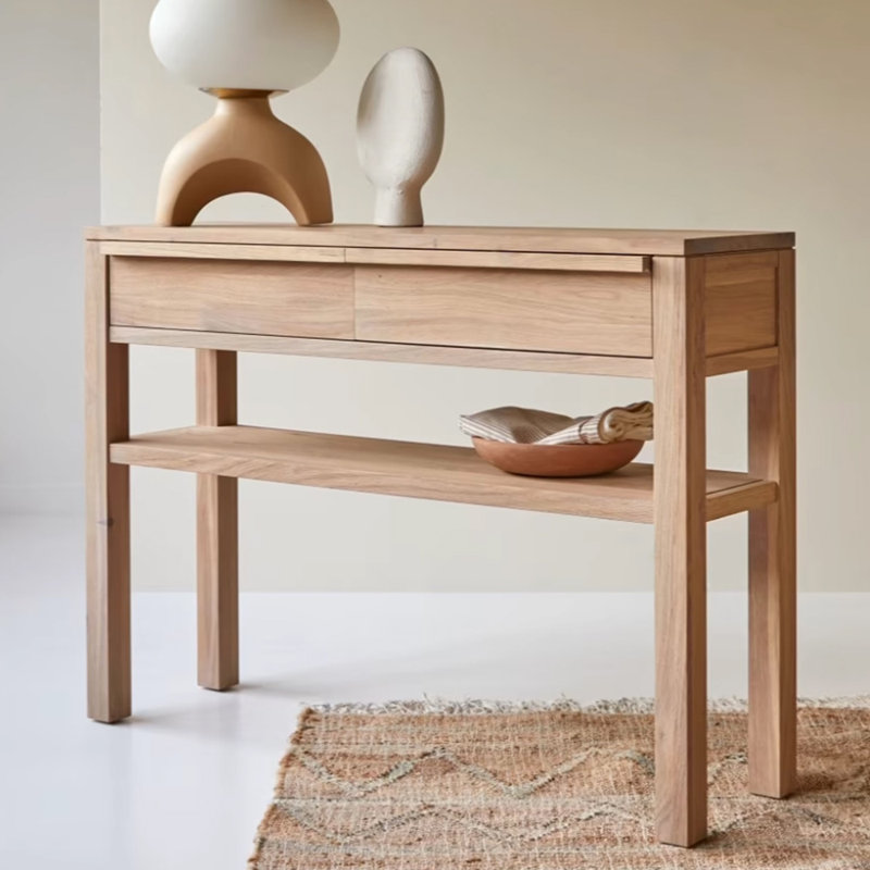 Console moderne de style nordique, H 30,7 po x l 59 po x P 13,8 po