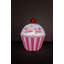 Décoration de jardin gonflable éclairée Love You Cupcake