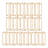 16Pcs Metal Wedding Flower Stand